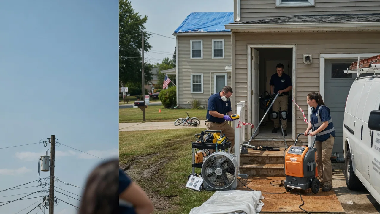 Water Damage Repair in Darien, WI near me